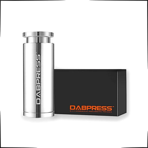 Dabpress rosin press mold, round, cylindrial prepress mold